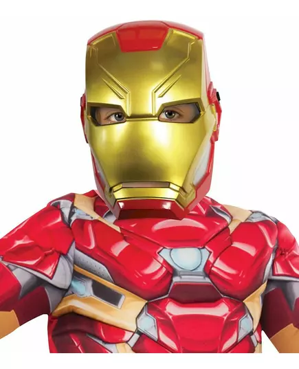 Plastikowa półmaska Iron Man™ dla dzieci