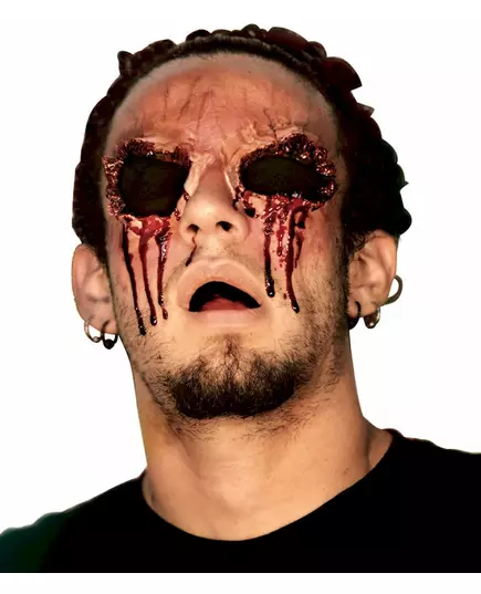 Fałszywe obrażenia bez oczu dla dorosłych Halloween