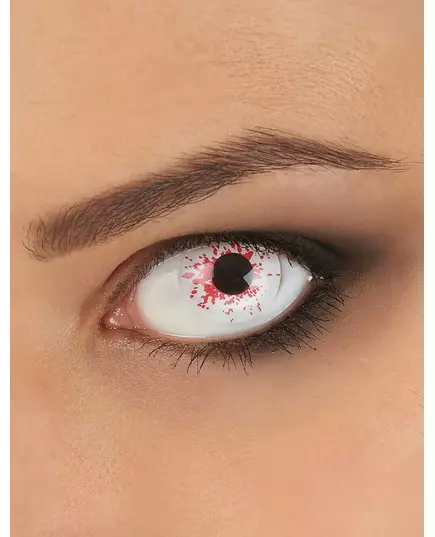 Bloody Eye 1 rok dla dorosłych Halloween Nowość Soczewki Kontaktowe