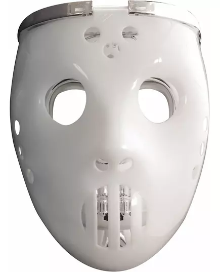Dorosły hokeista zapala maskę 2 w 1