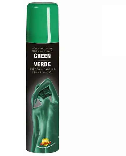 Zielona brokat w sprayu do ciała 75 ml