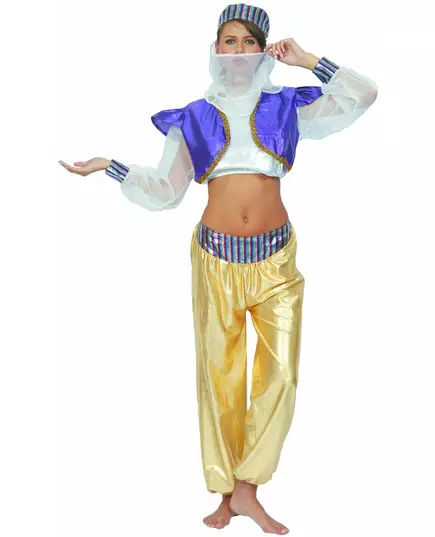 Kostium kolorowy orientalny tancerz damski, Rozmiar: M/L