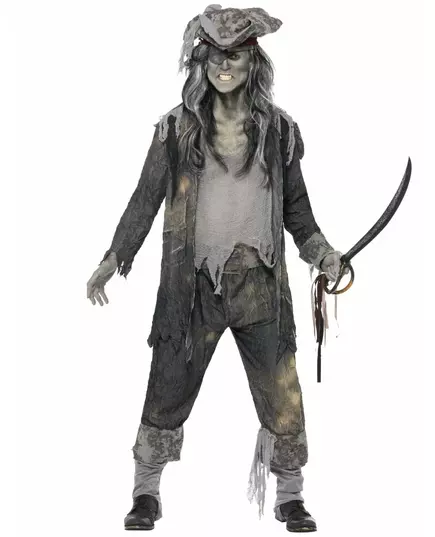Kostium ducha pirata na Halloween dla mężczyzn, Rozmiar: Medium