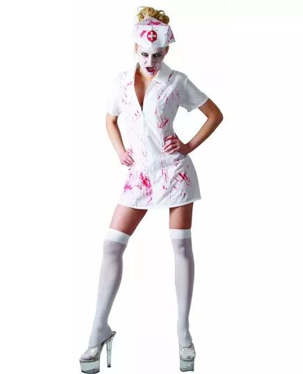 Kostium pielęgniarki psycho na Halloween, Rozmiar: Medium/Large