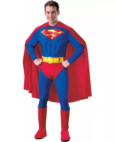Kostium Superman™ deluxe dla mężczyzn, Rozmiar: Large
