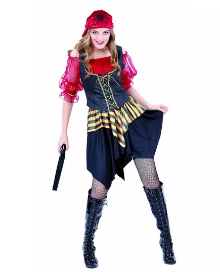 Kostium pirata z damskim tiulem, Rozmiar: Medium/Large