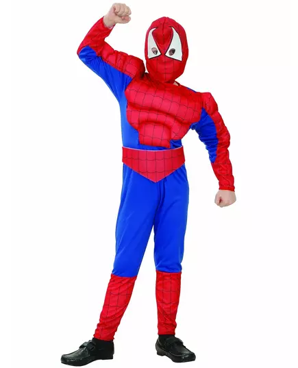 Kostium superbohatera Spider-Mana dla chłopców, Rozmiar: 10-12 lat(130-140 cm)