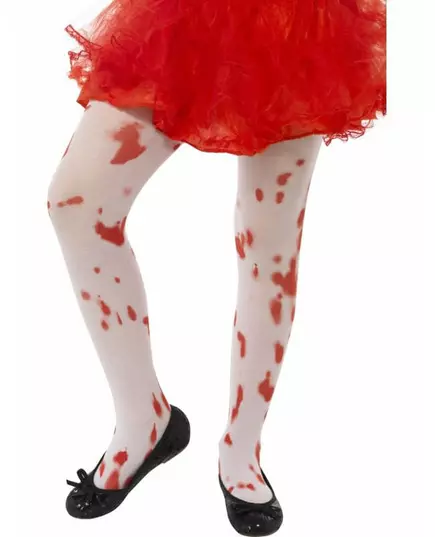Dziecięce krwawe rajstopy na Halloween, Rozmiar: 3-6 lat (95-115 cm)