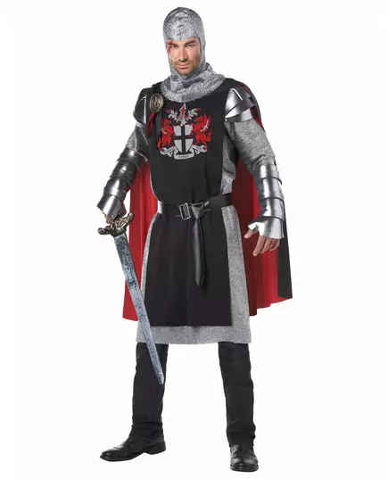 Kostium średniowiecznego rycerza dla mężczyzn, Rozmiar: Small/Medium
