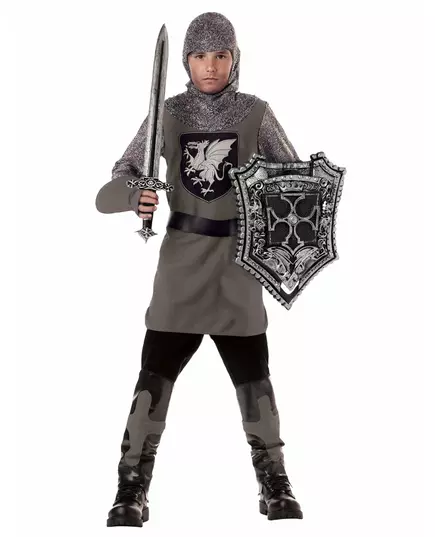 Kostium dzielnego rycerza dla chłopców, Rozmiar: S6-8 lat(134 cm)