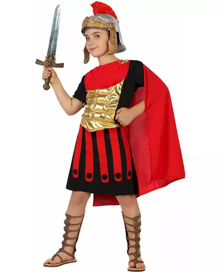 Kostium rzymskiego centuriona dla dzieci, Rozmiar: 10-12 lat (145-160 cm)
