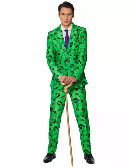 Kostium Suitmeister™ dla dorosłych Mr. Riddler™, Rozmiar: Large (EU 52-54)
