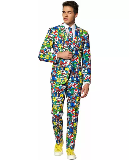 Kostium Super Mario™ dla dorosłych Opposuits™, Rozmiar: Medium/Large (EU 52)