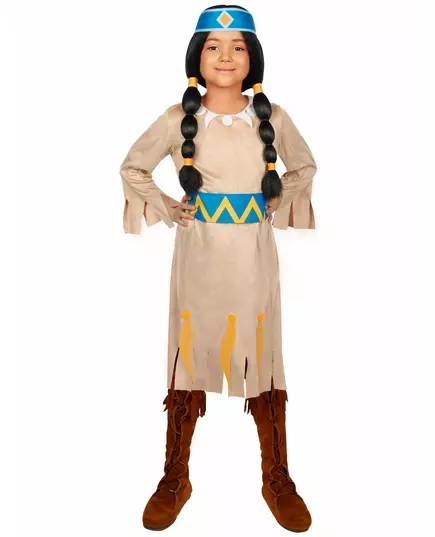 Tęczowy kostium - Yakari™ dla dziewczynek, Rozmiar: 5-6 lat (110-116 cm)