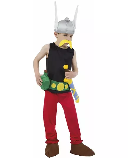 Kostium deluxe Asterix™ dla dzieci - Asterix i Obelix™, Rozmiar: 9-10 lat (140 cm)