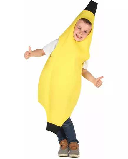 Kostium bananowy dla dzieci, Rozmiar: 10-12 lat (L)