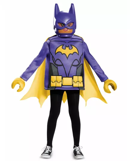 Klasyczny kostium Batgirl LEGO movie® dla dzieci, Rozmiar: 5-6 lat (109 - 126 cm)
