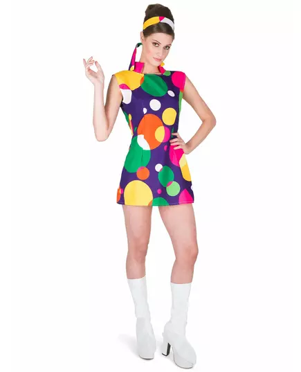 Kostium disco pop damski, Rozmiar: X-Large
