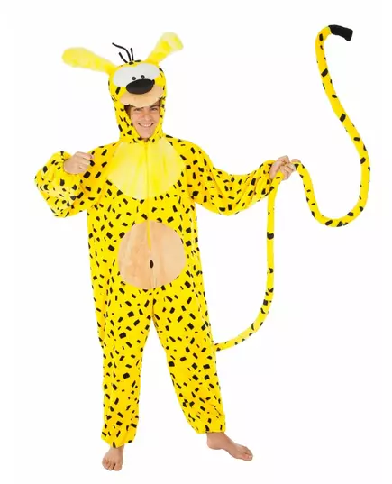 Kostium Marsupilami™ dla dorosłych, Rozmiar: Medium/Large (180 cm)