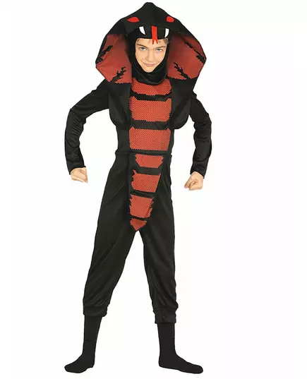 Kostium kobra ninja dla chłopca, Rozmiar: 9 lat (125-135 cm)