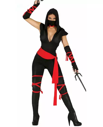Kostium ninja sexy kombinezon damski, Rozmiar: Medium