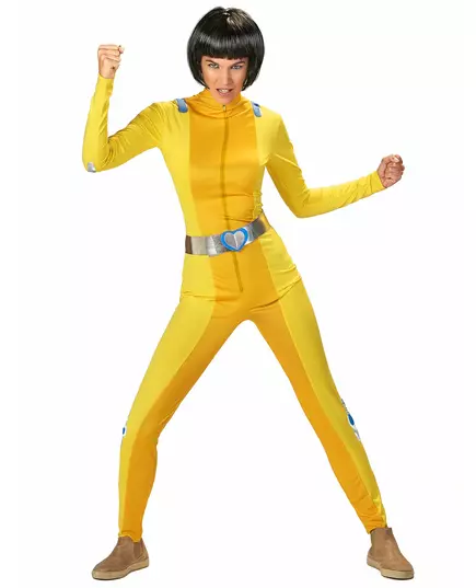 Kostium Totally Spies™ żółtym Alex dla kobiet, Rozmiar: M