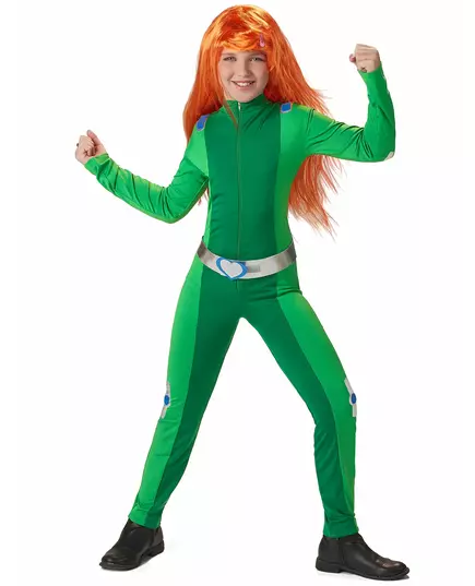 Kostium Totally Spies™ Zielony Sam dla dziewczynki, Rozmiar: XL 13-14 lat(140-152 cm)