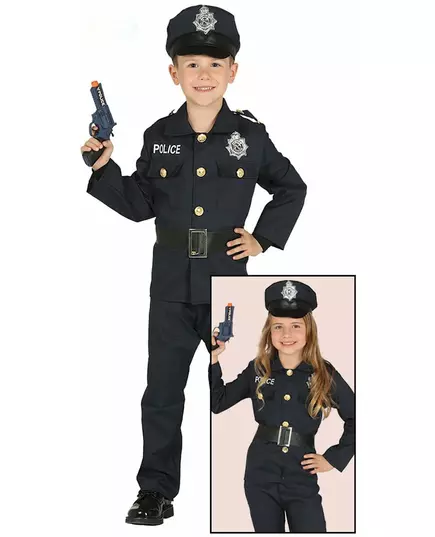 Kostium policjanta dla dzieci, Rozmiar: 9 lat (125-135 cm)