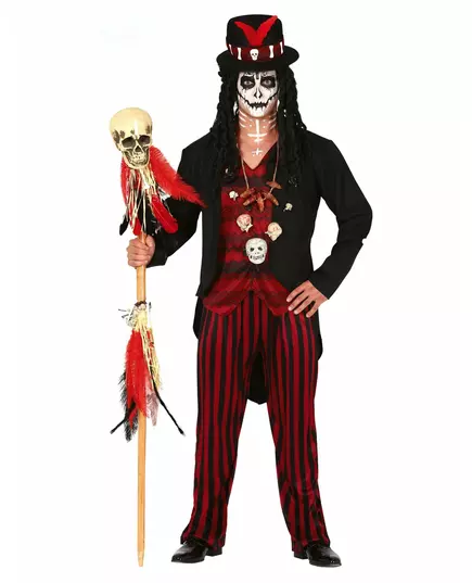 Kostium kapłana voodoo dla mężczyzn, Rozmiar: X-Large (54-56)