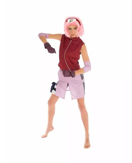 Kostium Sakura Haruno Naruto™ dla kobiet, Rozmiar: X-Small