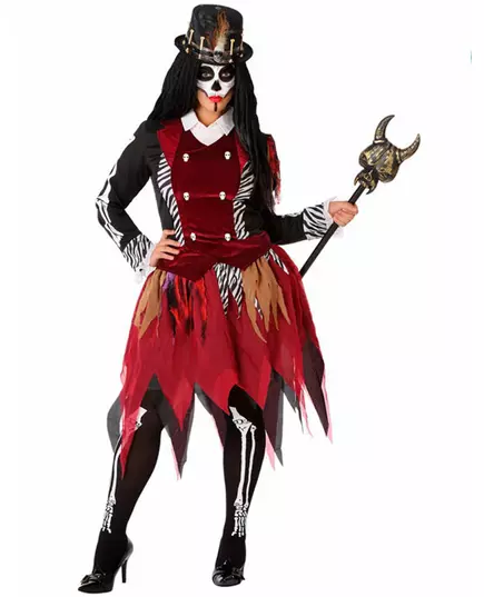 Kostium wiedźma voodoo duży rozmiar damski, Rozmiar: XX-Large