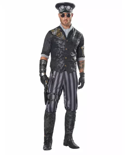 Kostium kapitana Steampunk dla mężczyzn, Rozmiar: X-Large