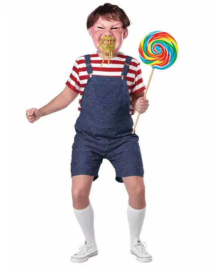 Kostium Snotty Boy deluxe dla dorosłych, Rozmiar: Small/Medium