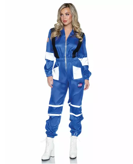 Kostium astronauta deluxe damski, Rozmiar: Small/Medium (38-40)