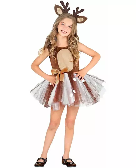 Kostium tutu małego renifera dla dziewczynki, Rozmiar: 5-7 lat (128 cm)