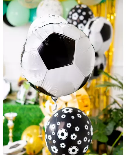 Aluminiowy balon piłkarski na przyjęcie 45 cm, image 2