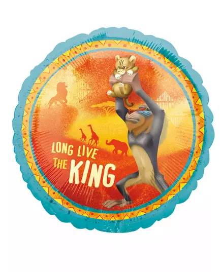 Dwustronny balon foliowy The Lion King 43 cm, image 2