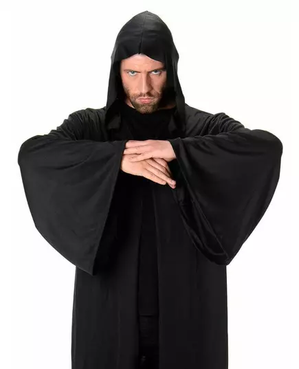 Halloweenowa męska długa peleryna z kapturem, image 2