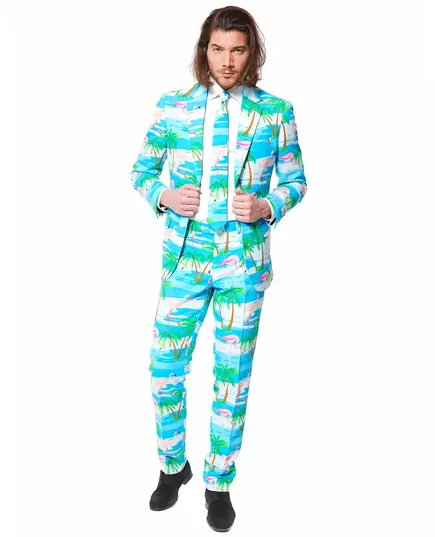 Męski kostium pana Flaminga Opposuits™, Rozmiar: Small/Medium (EU 48), image 2