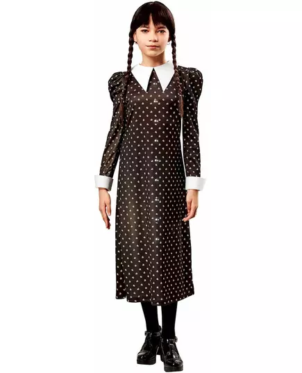 Klasyczny kostium Wednesday Addams™ dla dziewczynki, Rozmiar: 14-16 lat (158 to 170 cm)