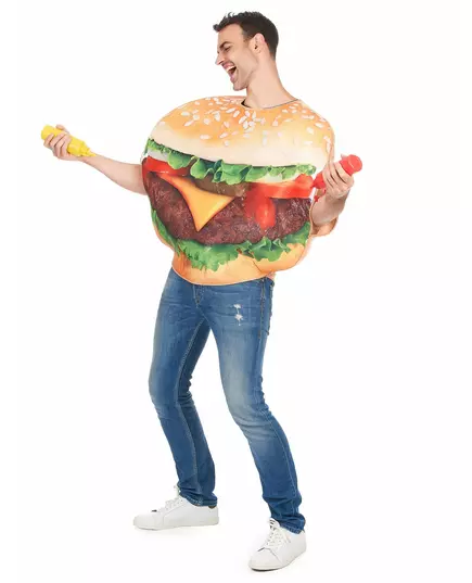 Kostium Burger dla dorosłych, image 2
