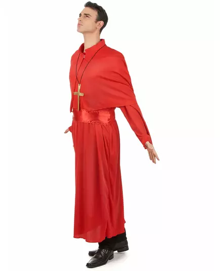 Czerwony kostium księdza dla dorosłych, image 2