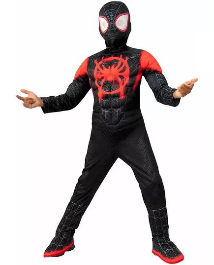 Luksusowe przebranie Spiderman Miles Morales™ dla dzieci, Rozmiar: 5-6 lat (110 to 116 cm)