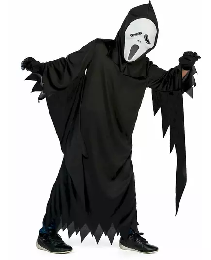 Przebranie zabójcy z horroru dla dziecka, Rozmiar: 13-14 lat (140-160 cm)