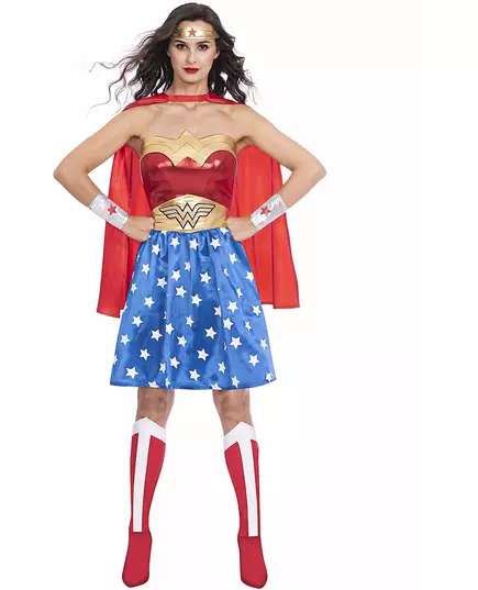 Klasyczny kostium Wonder Woman™ dla kobiet, Rozmiar: Medium