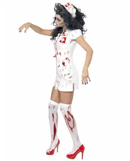 Kostium pielęgniarki Halloween Zombie damski, Rozmiar: Small, image 2