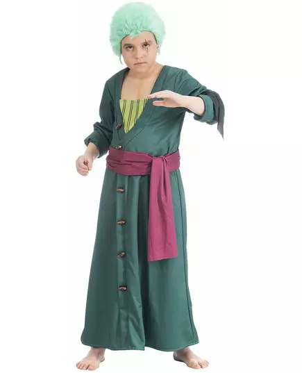 Kostium Zoro One Piece™ dla dzieci, Rozmiar: 9-10 lat (140 cm)