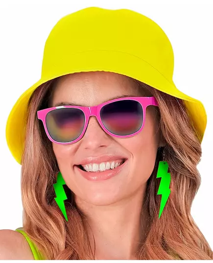 Neonowy żółty kapelusz Bob dla dorosłych, image 2