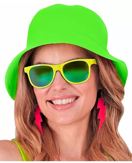Neonowy zielony kapelusz dla dorosłych, image 2