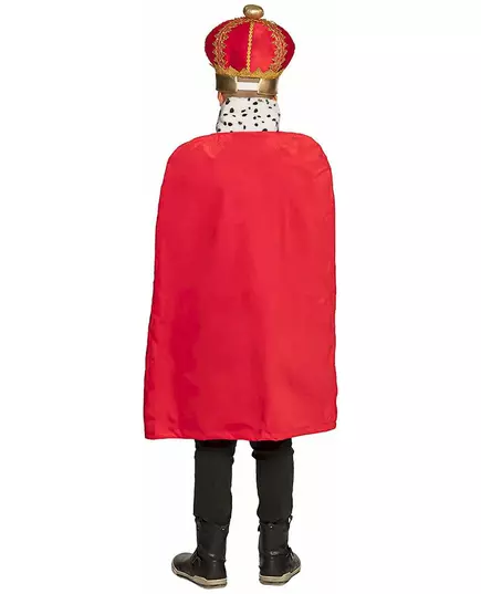 Peleryna króla czerwona 80 cm dla dzieci, image 2